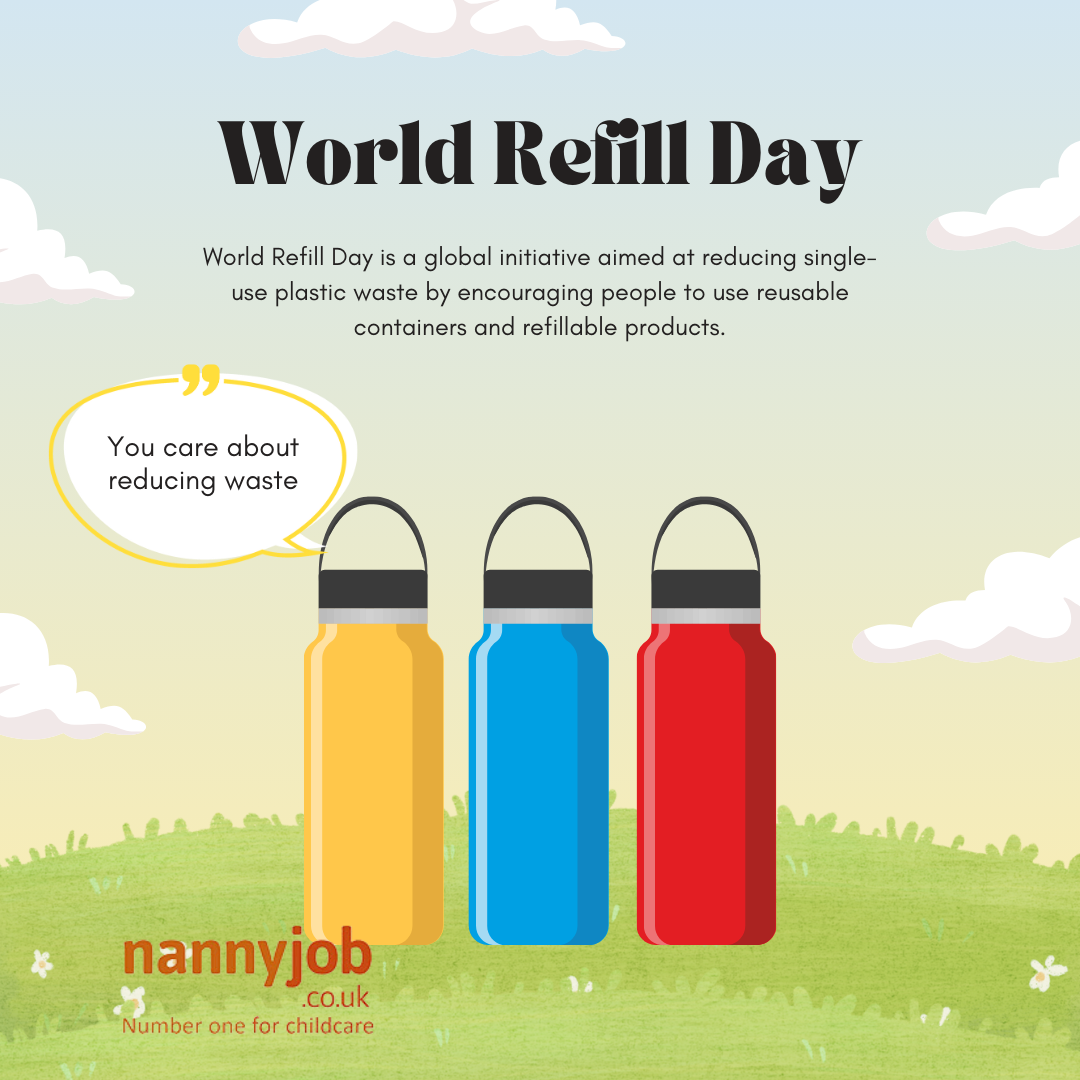 Celebrating World Refill Day – Teaching Kids Sustainable Practices